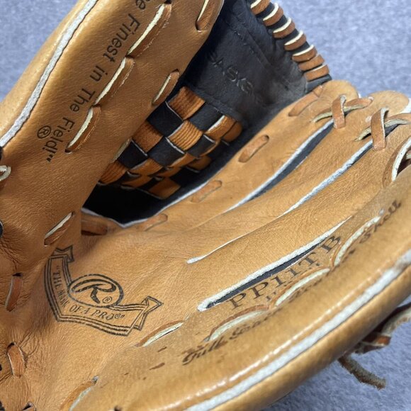 Rawlings 11 Inch PP11TB Leather Youth Baseball Glove Right Hand Throw RHT - Picture 8 of 12